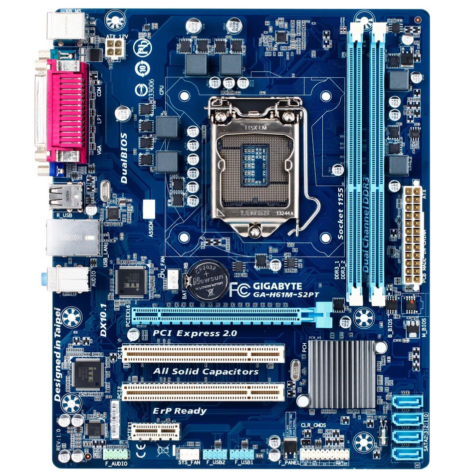 مادربرد گیگابایت gigabyte GA-H61M-S2PT lga1155